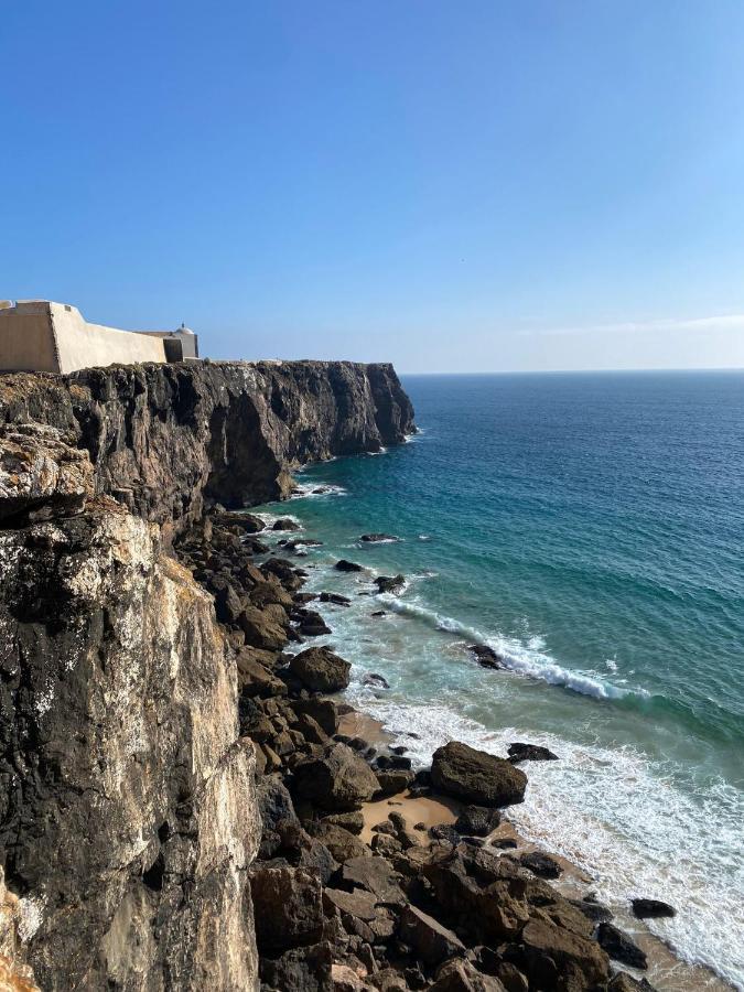 Casa Com Terraco E Piscina Sagres Apartman Kültér fotó
