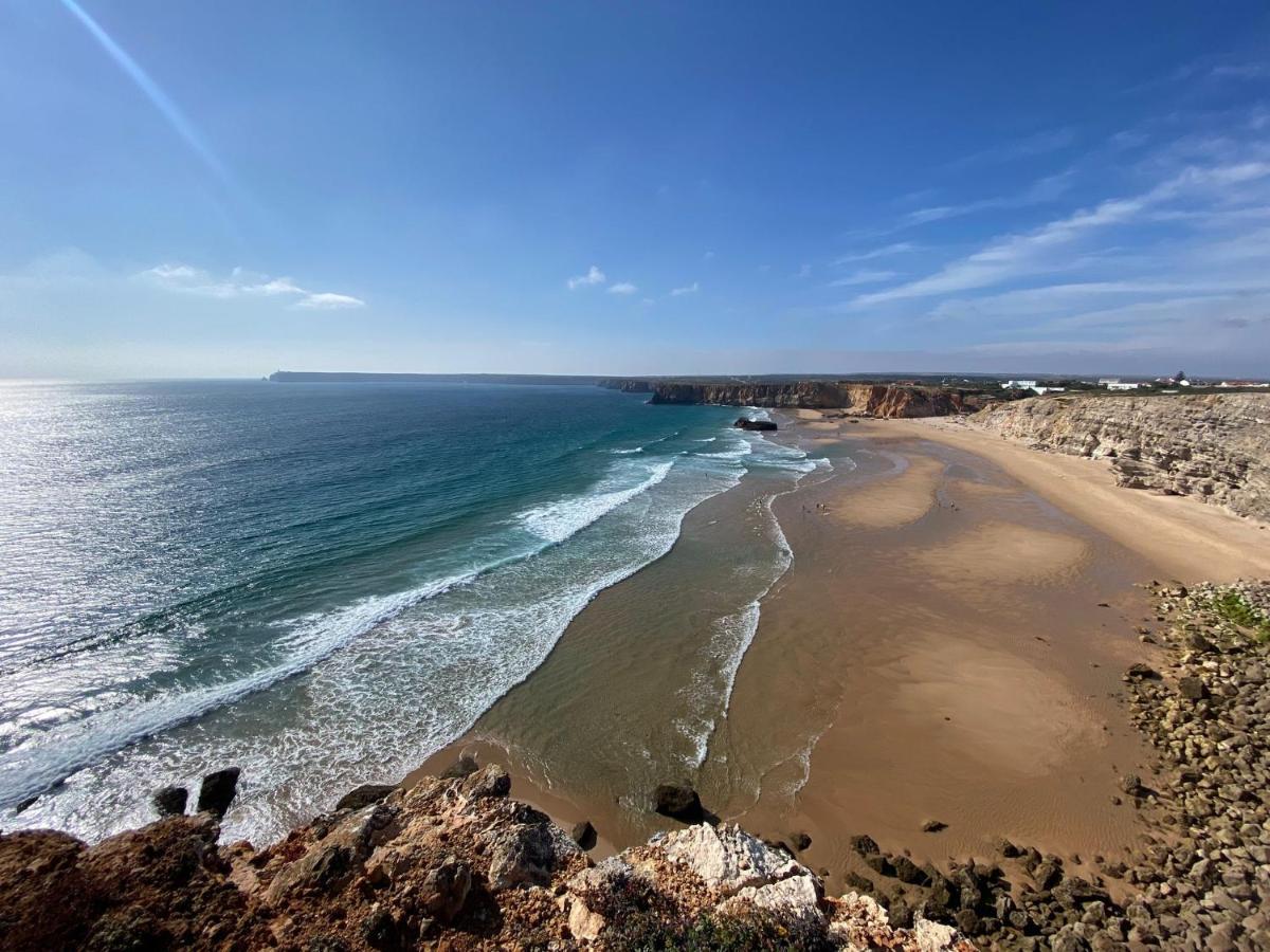 Casa Com Terraco E Piscina Sagres Apartman Kültér fotó