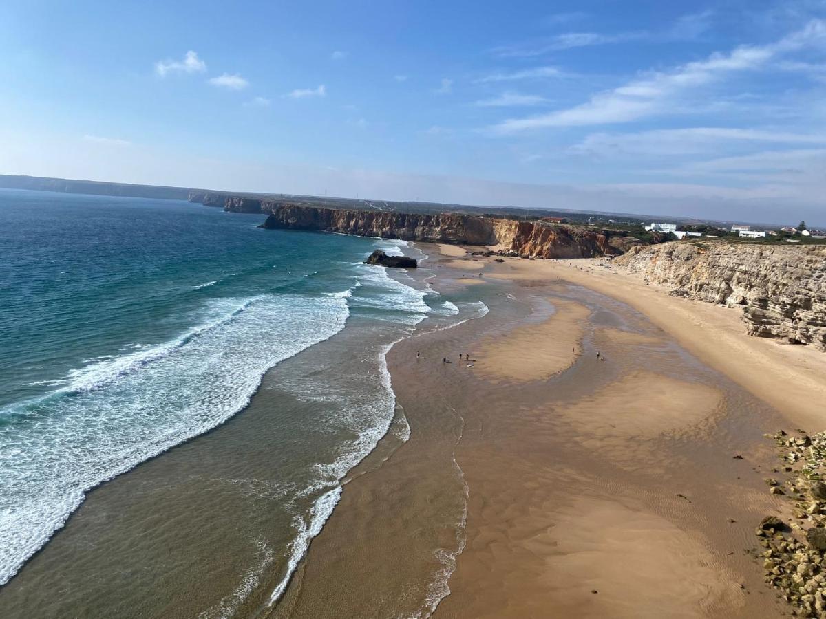 Casa Com Terraco E Piscina Sagres Apartman Kültér fotó